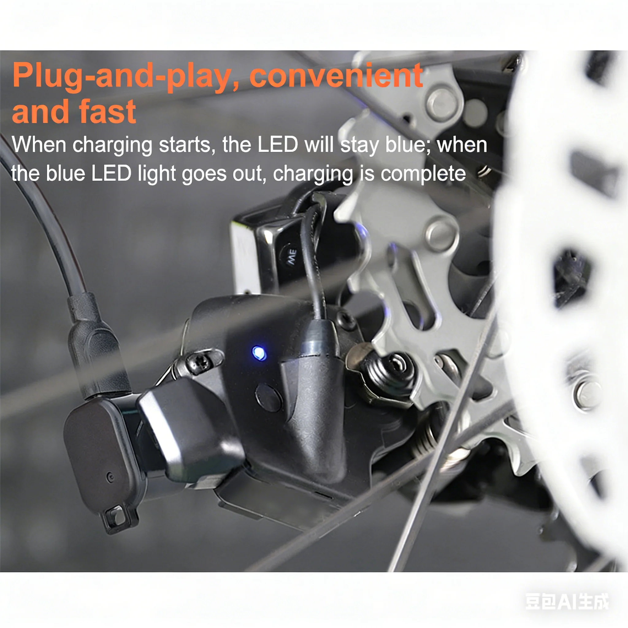 4g Battery Charger Adapter With Lanyard For Shimano 12 Speed Di2 Dura-Ace R9200/Ultegra R8100/105 R7100 Electronic Shifting