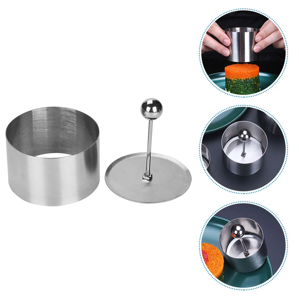 Mold Kitchen Molds Tiramisu Rice Ball Making Tool Onigiri Stainless Steel Kimbap For Dessert Sushi Round Shaped