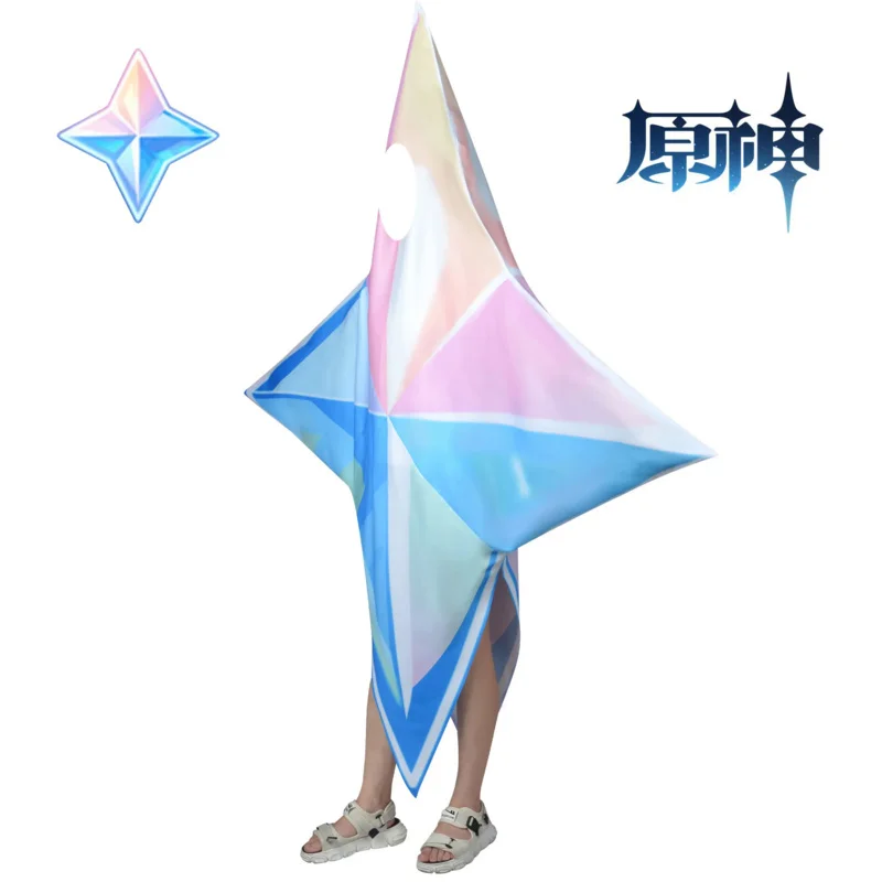 Game Genshin Impact Primogem Cosplay Costume Primogems Genshin Costume Men Women Party Cosplay Funny Mascot Costume Halloween