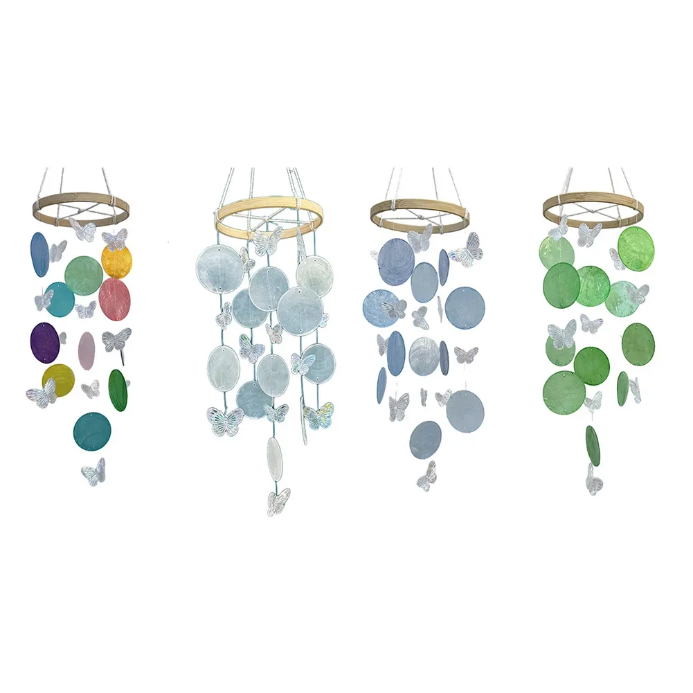 Relaxing Ambiance Butterfly Wind Chime Indoor Outdoor Bohemian Decor Versatile Sizing Enchanting Melody Exotic Touch