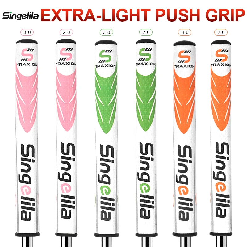 Pistol 2.0/3.0 Putter Golf Grips Advanced Surface Texture Enhances Tack And Minimizes Grip Stress Through Unique Parallel Desig