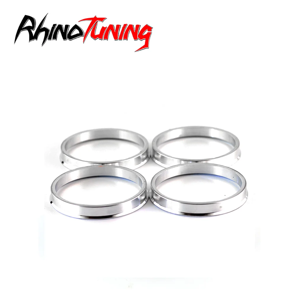 

Rhino Tuning 4pcs 73.1mm(2.88Iin) 66.1mm(2.60in) Aluminum Wheel Hub Cap Center Cover Bore Rings Alloy Space Fill Ring