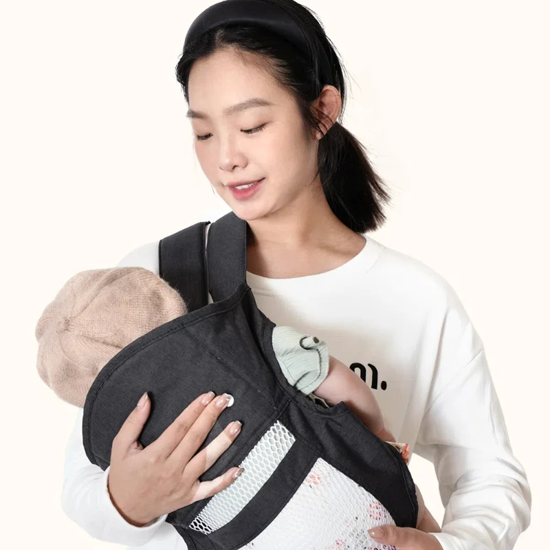 Newborn Baby Carrier Simple Front Hug Horizontal Hug Back Strap Multifunctional Breathable Baby Holding Device