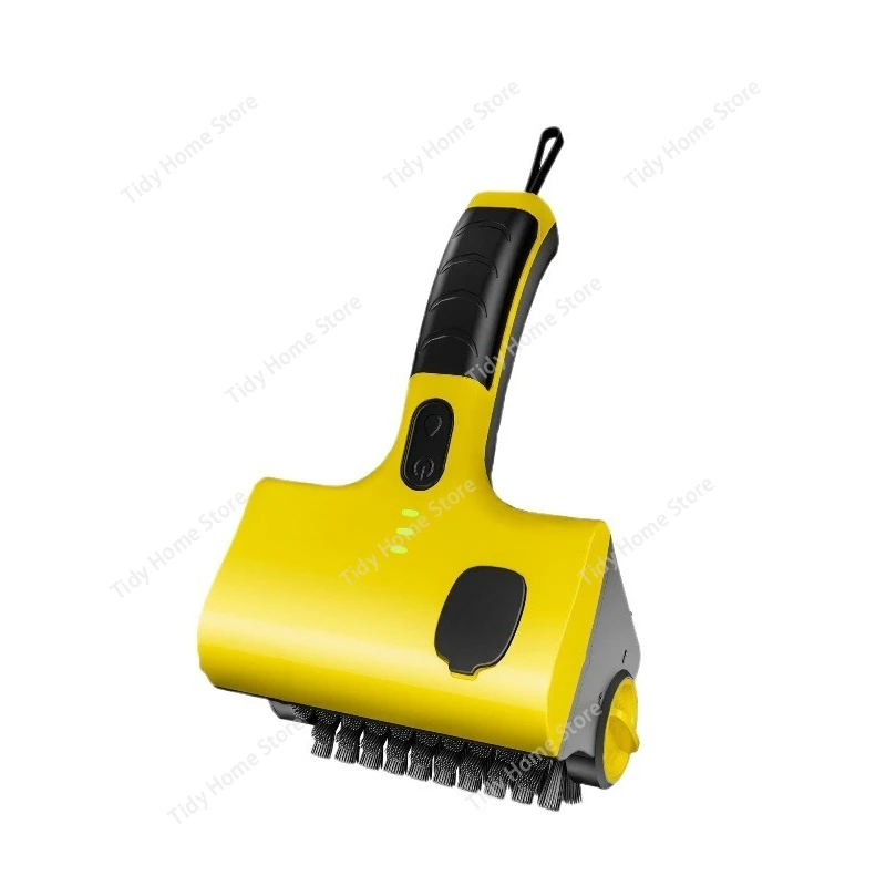 

Беспроводная электрическая щетка для чистки гриля для барбекю, бытовая щетка для чистки кухонной плитки, сменные насадки, водонепроницаемая