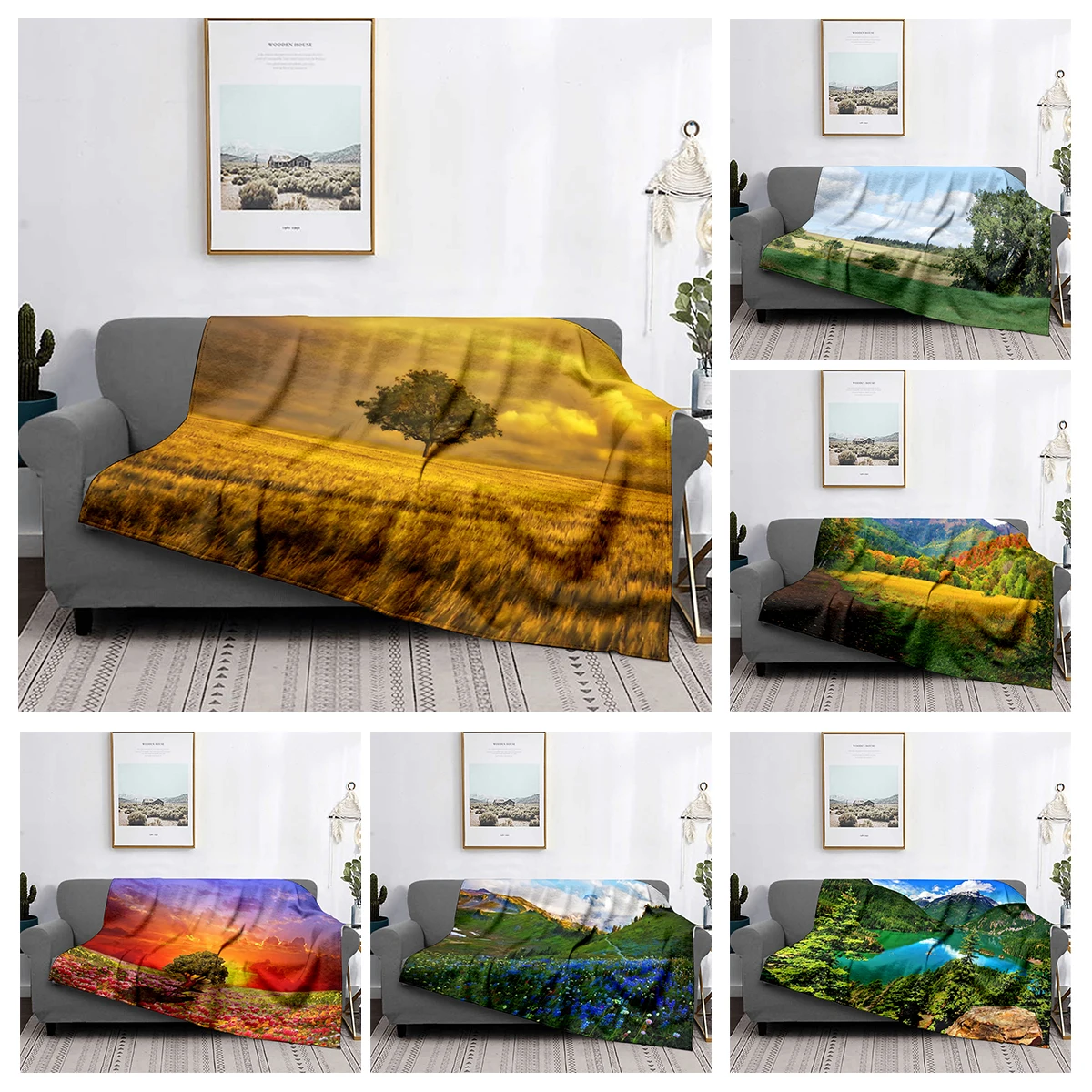 Home decoration plush Sofa blanket Colorful Animal  Bedspread on the bed anime fluffy soft blankets thick blanket for winte