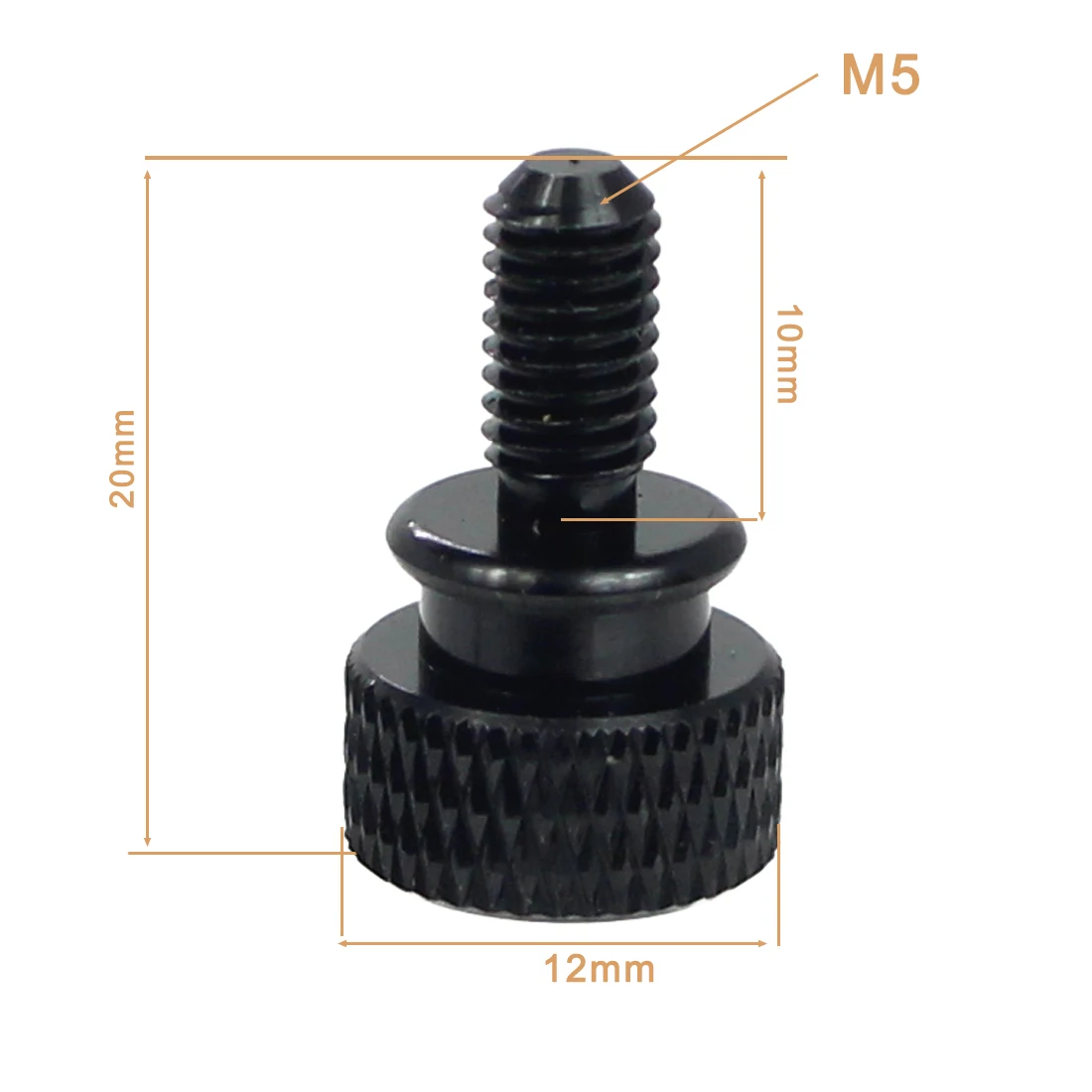 2 x tragbare Rändelschrauben mit M5-Griff aus Edelstahl mit Schnellverschluss-Montageadapter für Gopro Hero 12 für Insta360-Actionkameras – Detail 15
