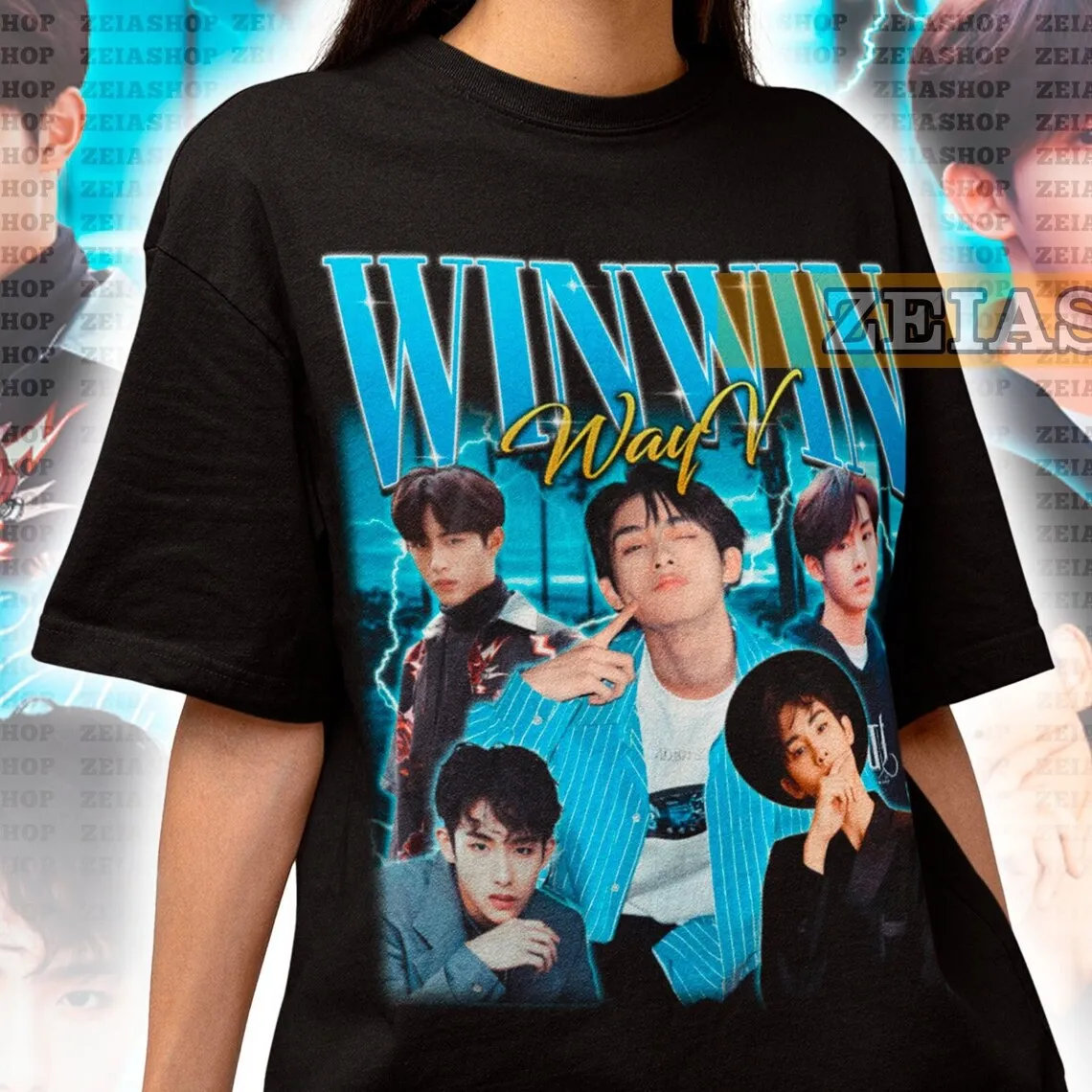 Wayv Winwin Shirt  Winwin Sweatshirt  Kpop Tee  Kpop Sweatshirt  Kpop Gift  Wayv Winwin Homage  Wayv Winwin Korean Tee  WayV Win