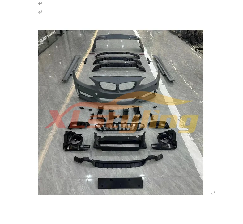 XLstyling Conversion Facelift Body Kit Для b mw F22 2 Series M-Tech M Sport Style 1:1 передний и задний бампер