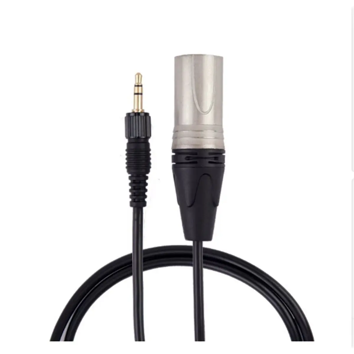 Pleased- Microphone Balanced Cable XLR to 3.5MM Jack Plug Audio Replacement Wires for SONY UWP D11 V1 D21 P03B Mic Device Parts
