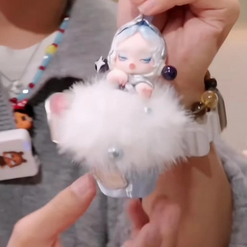 

Genuine Popmart Blind Box Skullpanda The Feast Begins Fragrance Keychain Series Cute Doll Desktop Ornament Trendy Toy Gift