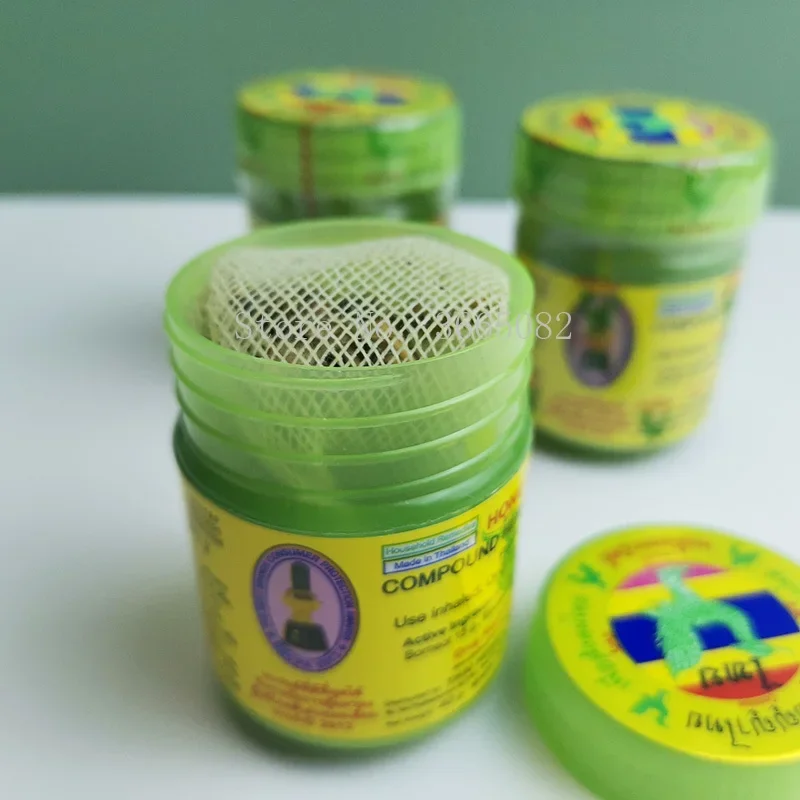 THAILAND Herbal Inhalant Inhaler Hong Thai Traditional Nose flow carsick refreshing Refreshing Essences 5pcs/3pcs/1pcs