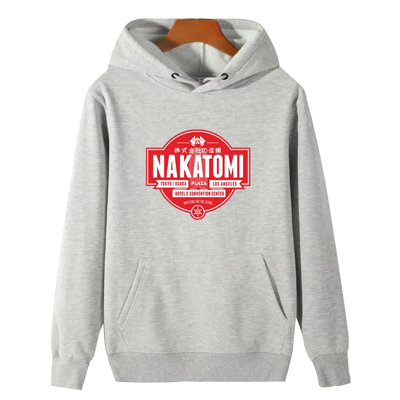 Nakatomi Plaza Die Hard Stirb Langsam John Mc Clane Movie graphic Hooded sweatshirts thick sweater hoodie winter fleece hoodie