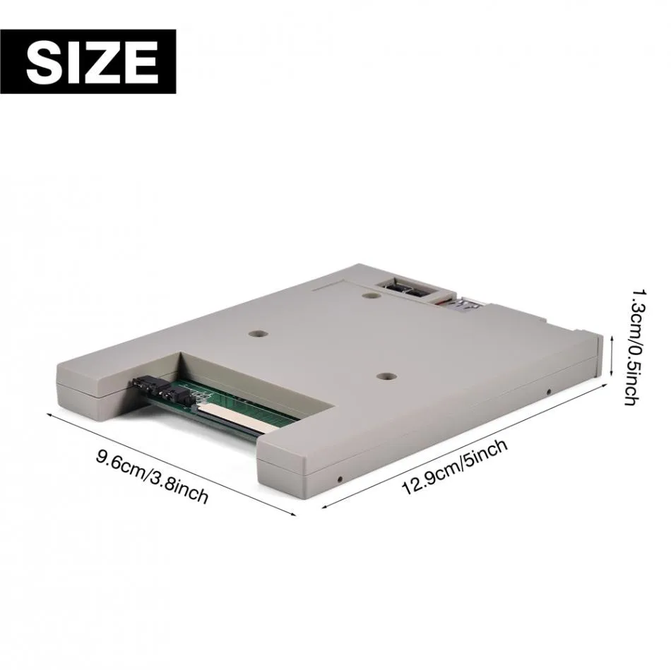 Slim Floppy Drive Emulator Babylock Ellageo, Brother Super Galaxie 3000 3100D, ULT 2002D, 2003, BE0901 Sewing Embroidery Machine view 4