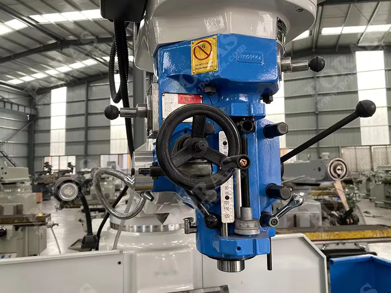 High Quality 5HS Vertical Milg Hine With Variable Speed And Universal Turret Washer Core Component Motor