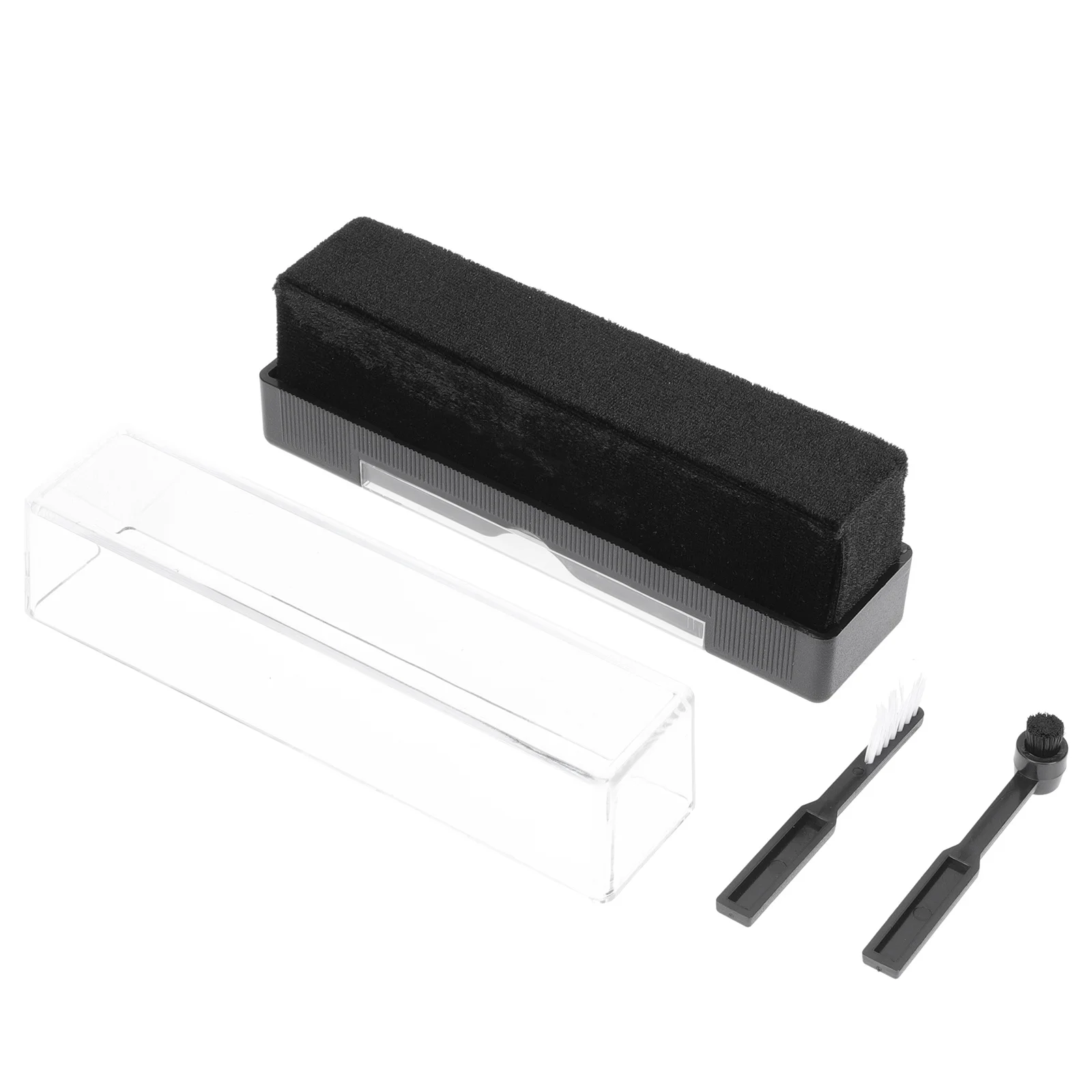 

1Set Vinyl Record Cleaning Brush 3-in-1 Durable Anti-Static Tool for Dust Cleaning and Vinyl Record Maintenance