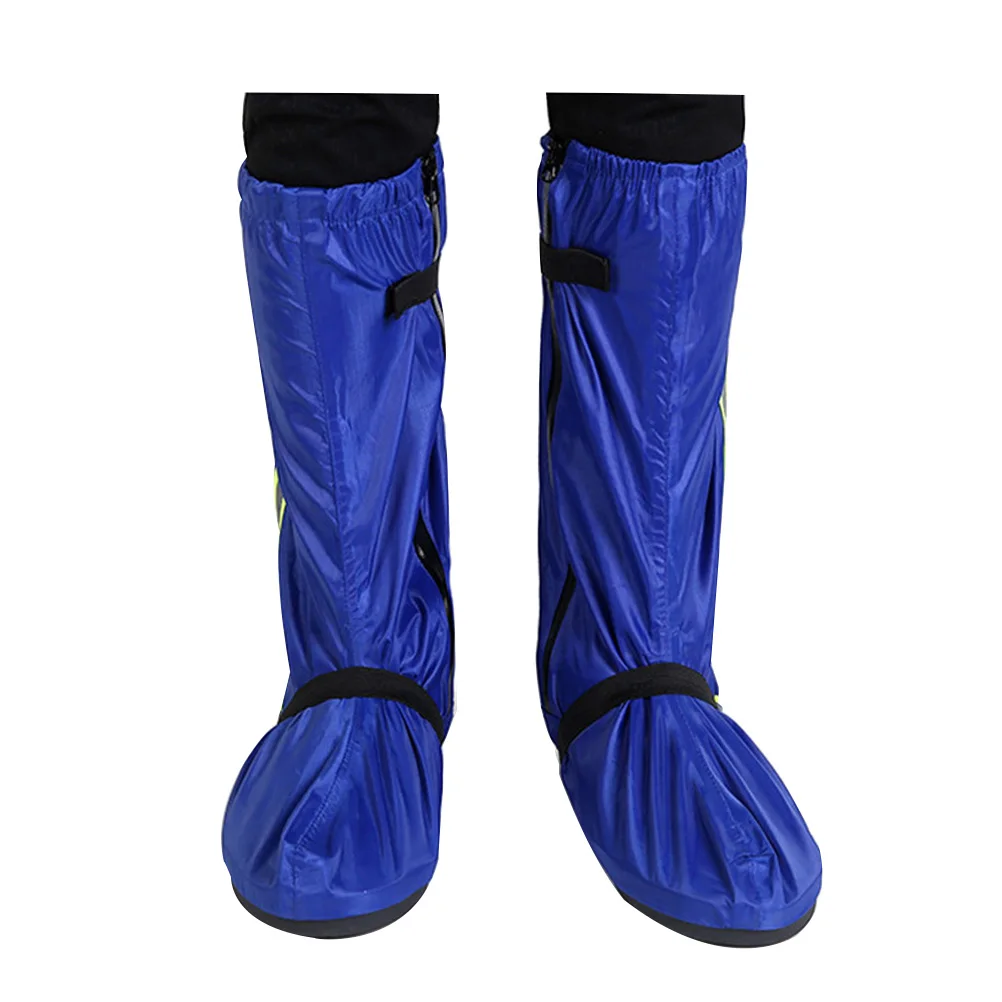 

Waterproof Shoes Cover Oxford Cloth Shoe Protector Reflective Straps Long Design Snow Walking Rainproof Travel Beach Fishing Dry