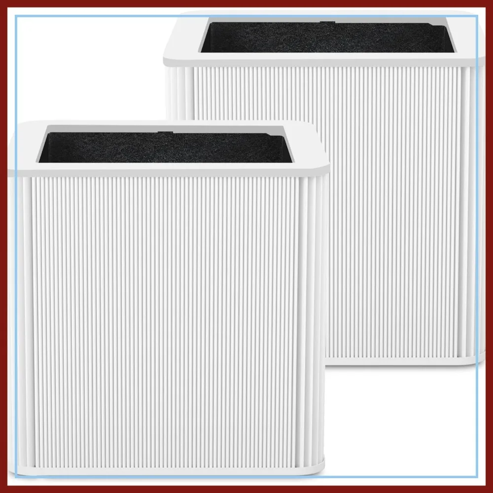 

Replacement Filter for Air Purifier, H13 True HEPA & Activated Carbon, 2-Pack