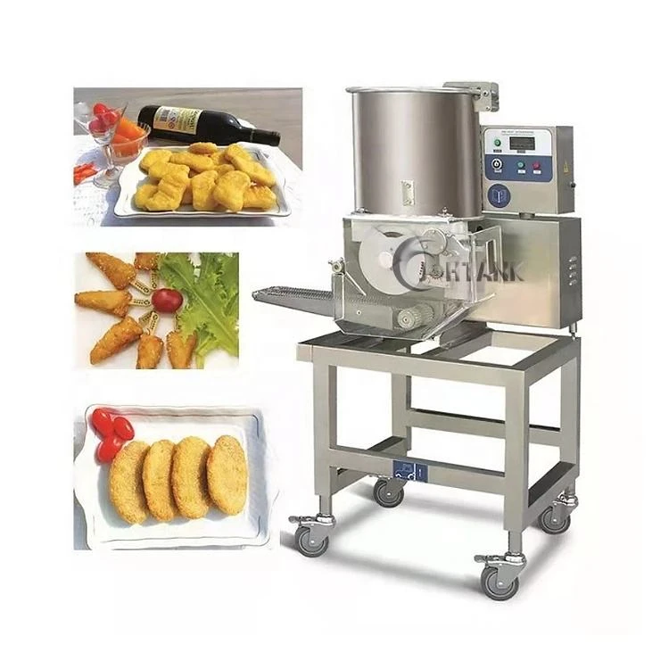 

Hot Selling Hamburger Burger Meat Patty Chicken Nugget Forming Machine Meat Pie Make Machine Automatic