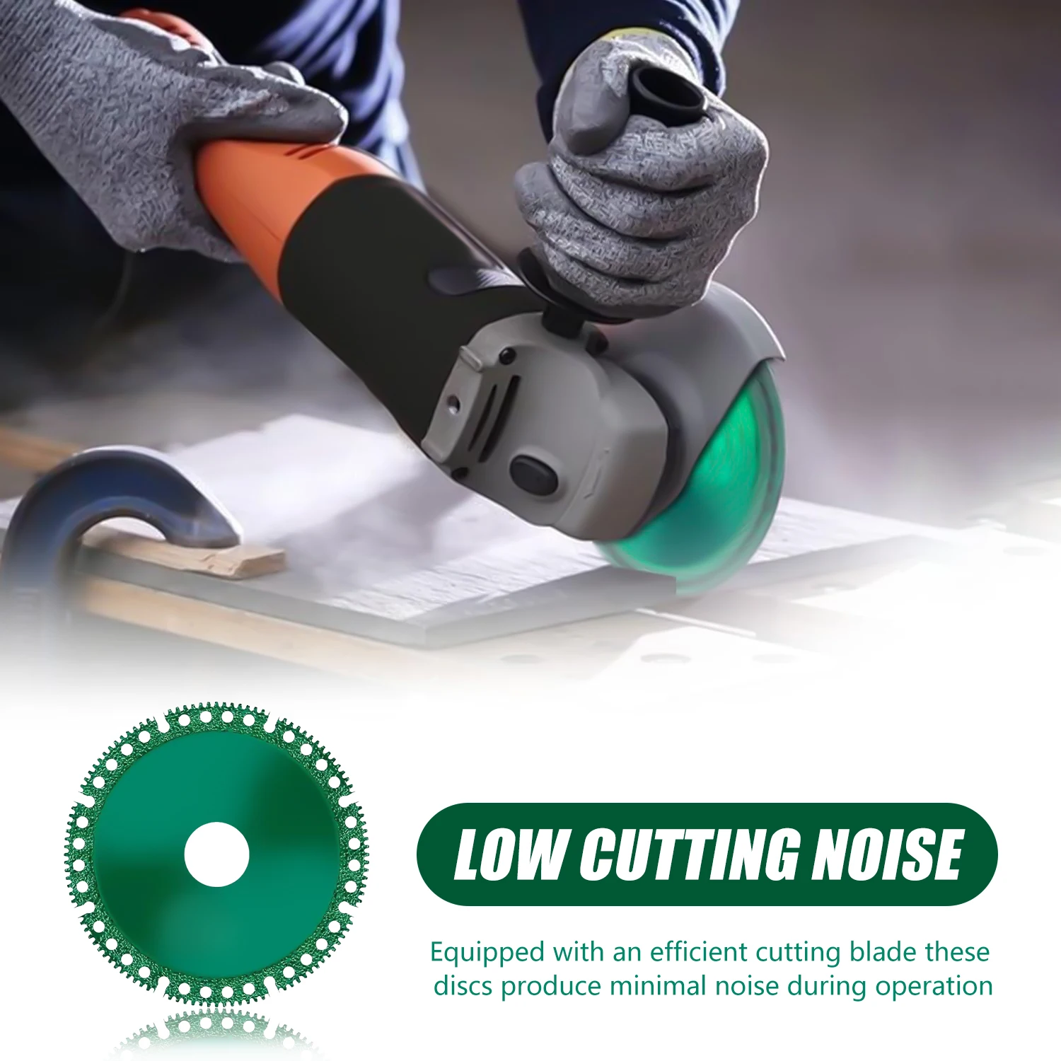 超薄切削研磨ディスク 効率的な低切削ノイズ 切削刃 磁器タイルセラミックに最適