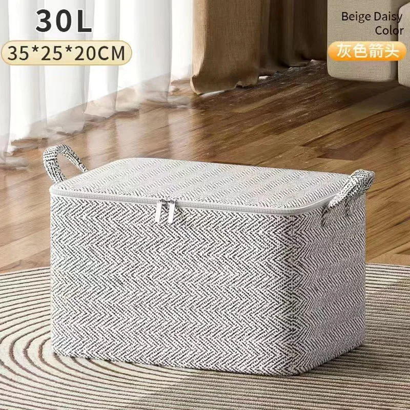 1/2 pcs Household Clothing Storage Bag Non-woven Material, Closet Wardrobe Organizer Can Be Used For Home organization and stora