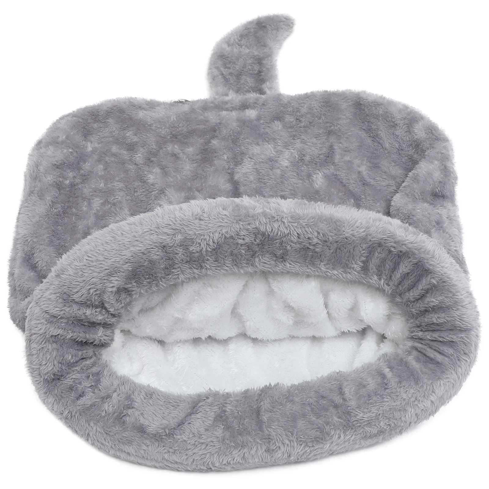 

Lovely For Small Dogs Cats Warm Pet Sleeping Pet Warm Bag Cozy Bed Cushion Mat Kennel Gray Size Included