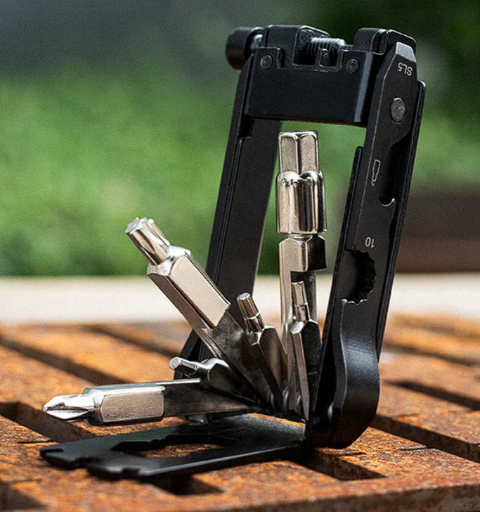 

Grand Harvest 20-in-1 Multi-Function Bicycle Repair Tool Kit | Portable Bike Maintenance Tool Set