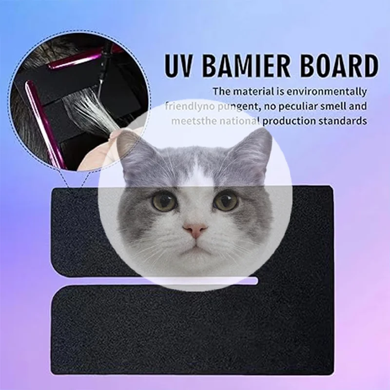 10Pcs Hair Extension Protector  Heat Scalp  Sturdy Heat Shield Guards Heat Insulation Sheet