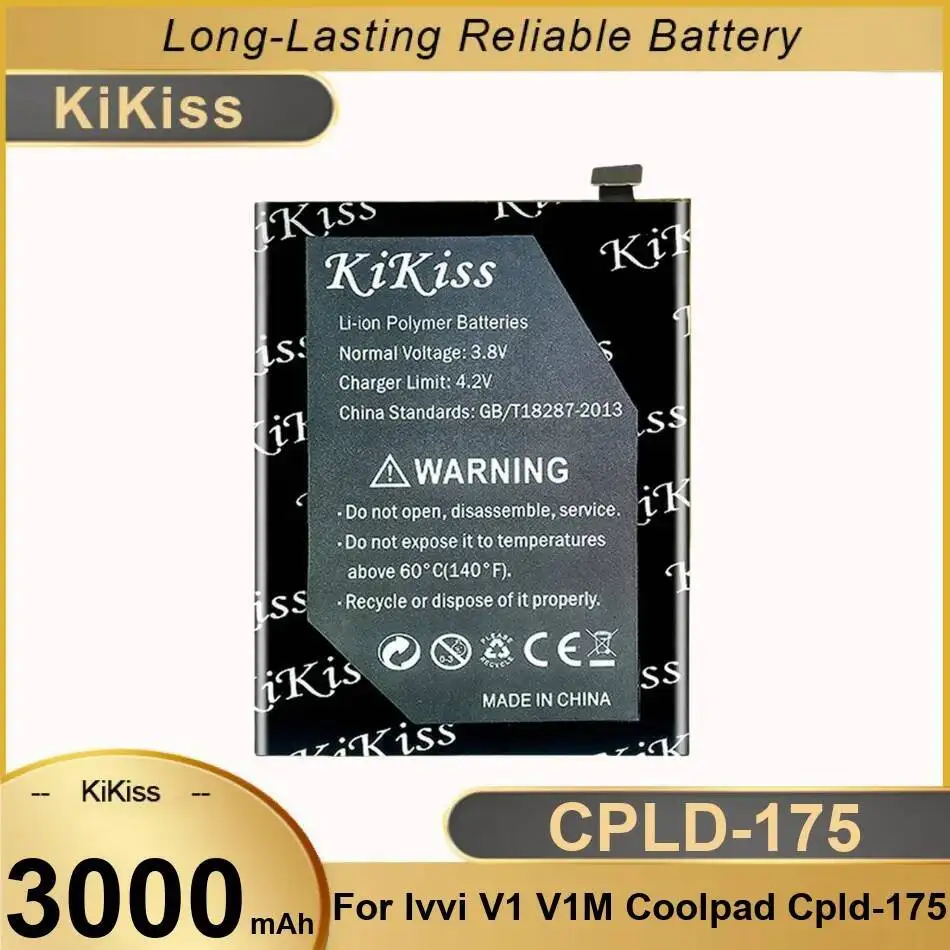 

Mobile Phone Battery 3000Mah Cpld-175 High Performance For Coolpad V1 V1M