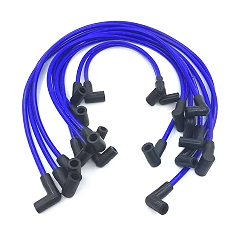 

10Pcs 8mm Spark Plug Wire Set Compatible with Mercruiser