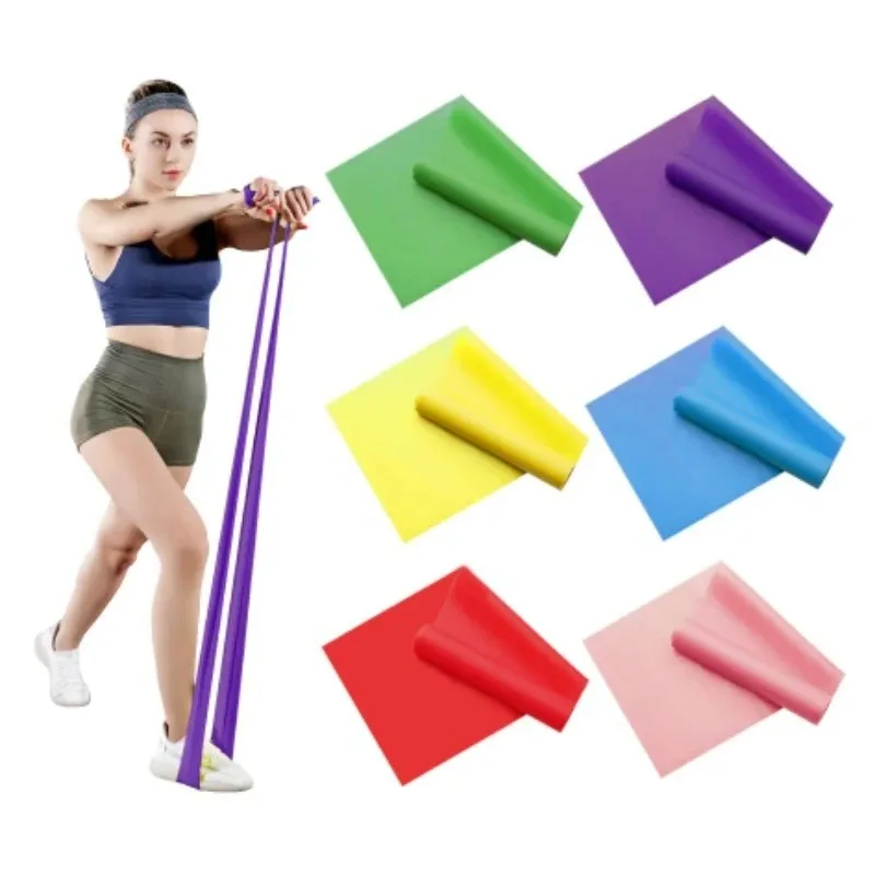 Resistance Bands for Working Out Exercise Bands Physical Therapy Outdoor Fitness Training Pilates Home Gym Stretch Elastic Band