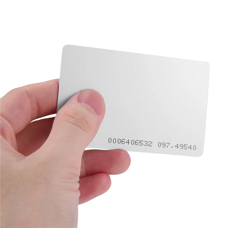 

Ежедневно 50 шт. карта контроля доступа RFID-карта 125 кГц EM4100 TK4100 RFID-метка ключ для контроля доступа комплект деталей