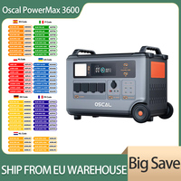 Blackview Oscal PowerMax 3600 Rugged Power Station, 3600Wh to 57600Wh LiFePO4 Battery, 14 Outlets, 5 LED Light Modes, Morse Code