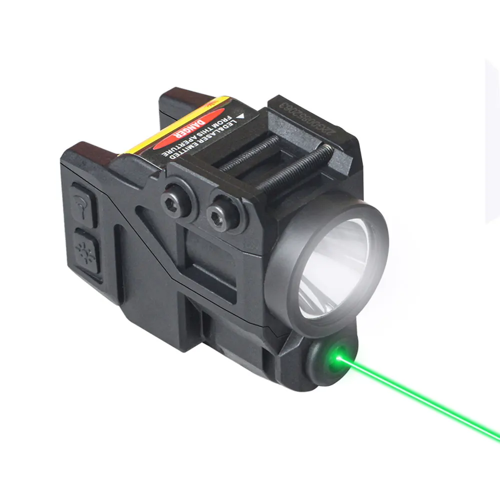 Rechargeable Laser Sight Flashlight, Glock 17, 19, Taurus G2C, G3C, Green, Blue