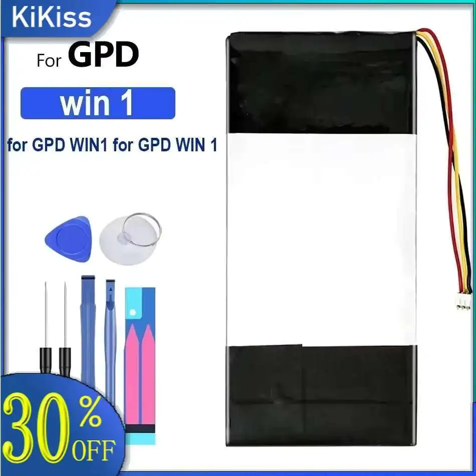 

Для GPD WIN1 GPD WIN 1 выиграть 1 аккумулятор для планшета 7000 мАч