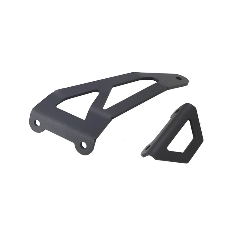 دراجة نارية العادم شماعات قوس الخلفية Footpeg تقطيع حامل ل CFMOTO 450MT MT450 CF 450 MT 2024 2025 مسند القدمين لوحة الدعم