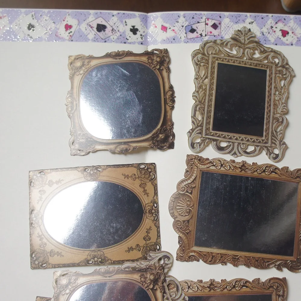 

10 Sheet Fairy Tale Mirror Design Craft Paper Gift Decoration Scrapbooking DIY Background Use
