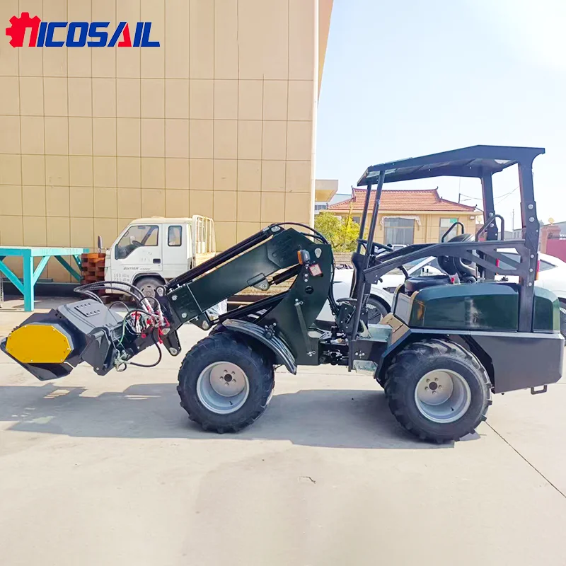 

KZL918 Telescopic Wheel Loader with Mechanical Quick Coupler CE In Stock OEM/ODM Narrow Wheel Loader For Livestock Farm