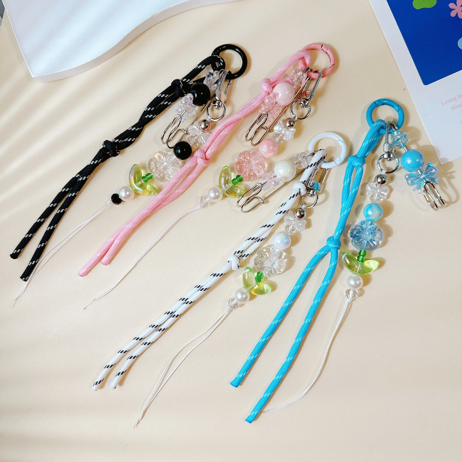

New Creative Design Series Pendant Fresh Bag Pendant Fashion Woven Bag Pendant Keychain Fashion Bag Parts Accessories