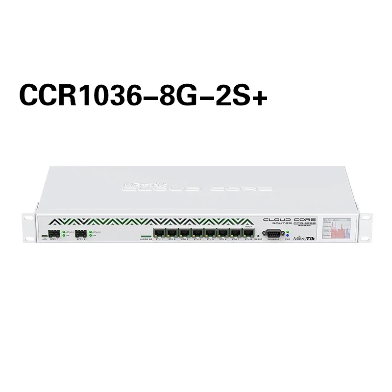 

MikroTik CCR1036-8G-2S + 10-гигабитный проводной 36-ядерный процессор