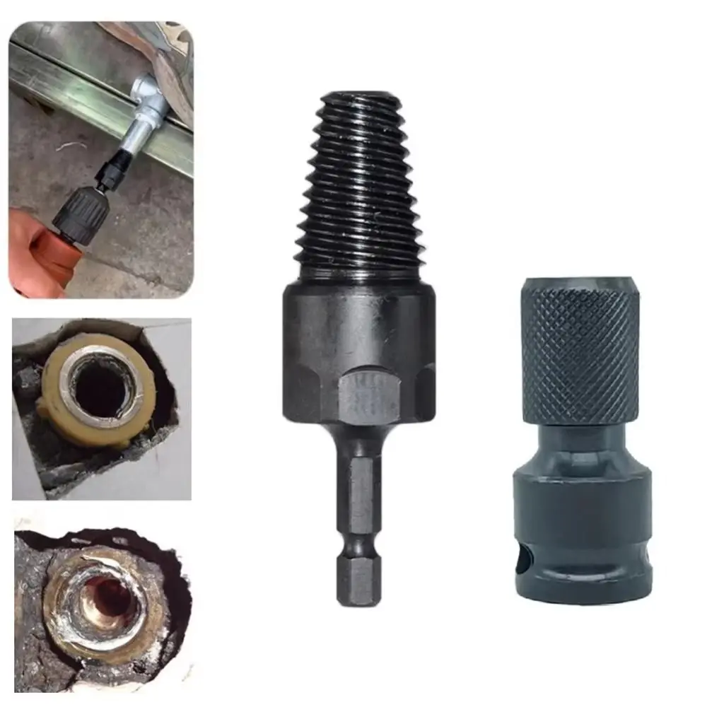 

Hexagonal Handle Broken Screw Remover 1/4 Inch and 1/2 Inch Integrated Water Pipe Screw Removal Tool Durable Hex Shank