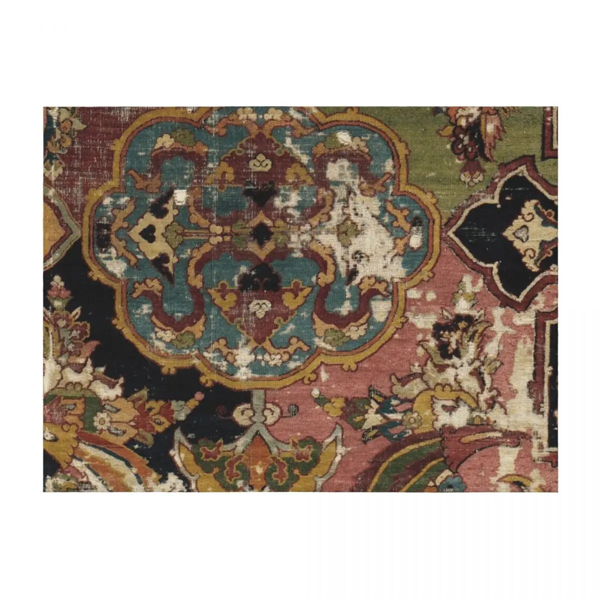 

Antique Kilim 12 Throw Blanket Luxury Throw Plush anime Soft Big Blankets