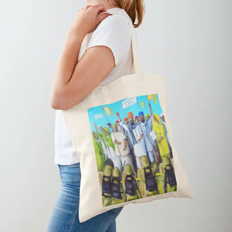 

Farmers Struggle Tote Bag Beach bag the tote bag Lady bags Women's shopper