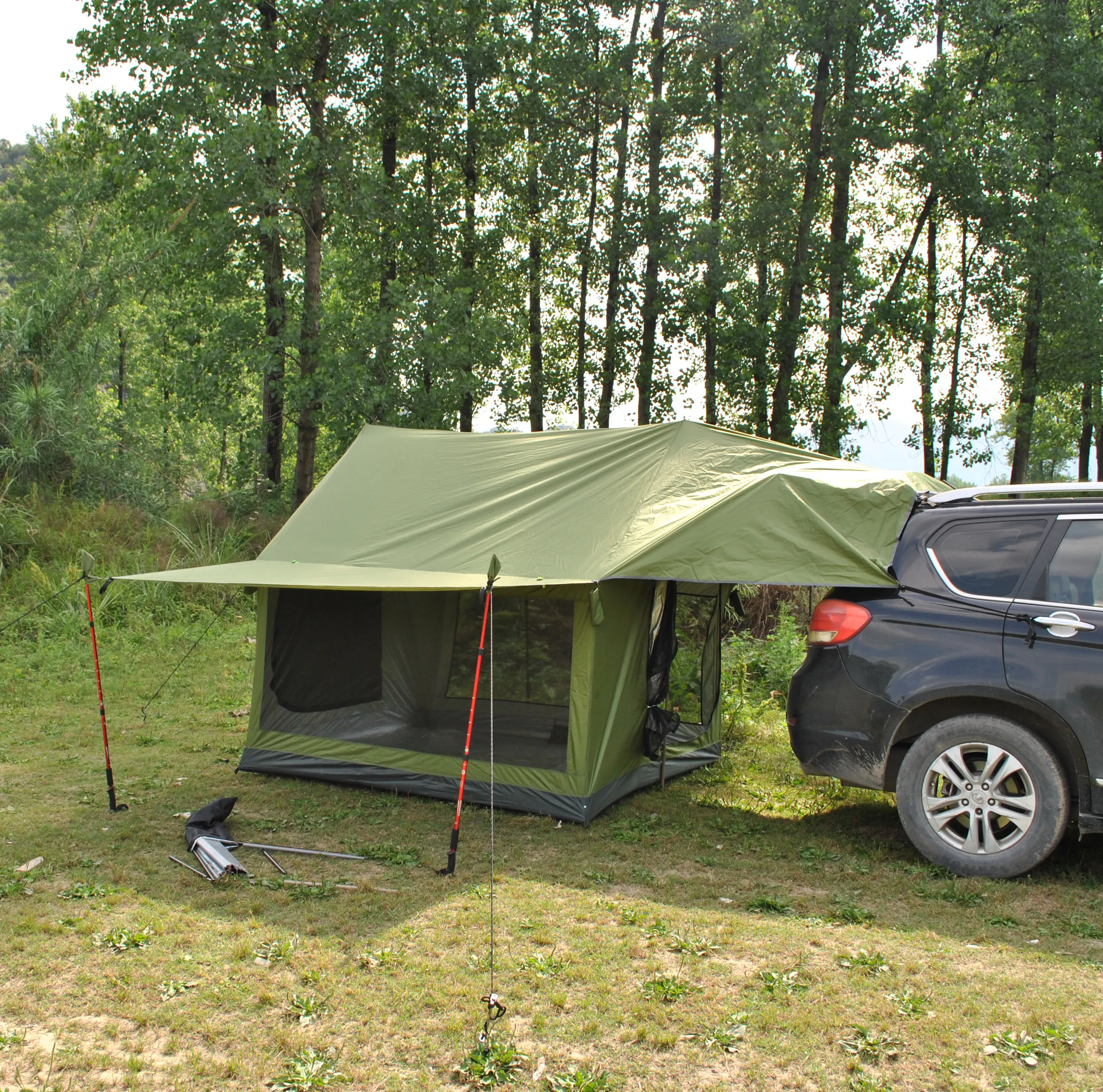 

CZX-603 Outdoor rear cabin Car rear with canopy, 4-person Connected , 4-person rear cabin