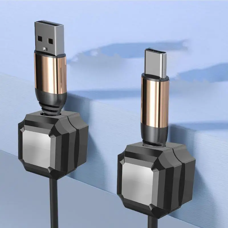 Klip Organiser kabel magnetik dudukan kabel manajemen kawat dudukan kabel manajer Winder kabel pengisi daya dudukan kabel dinding