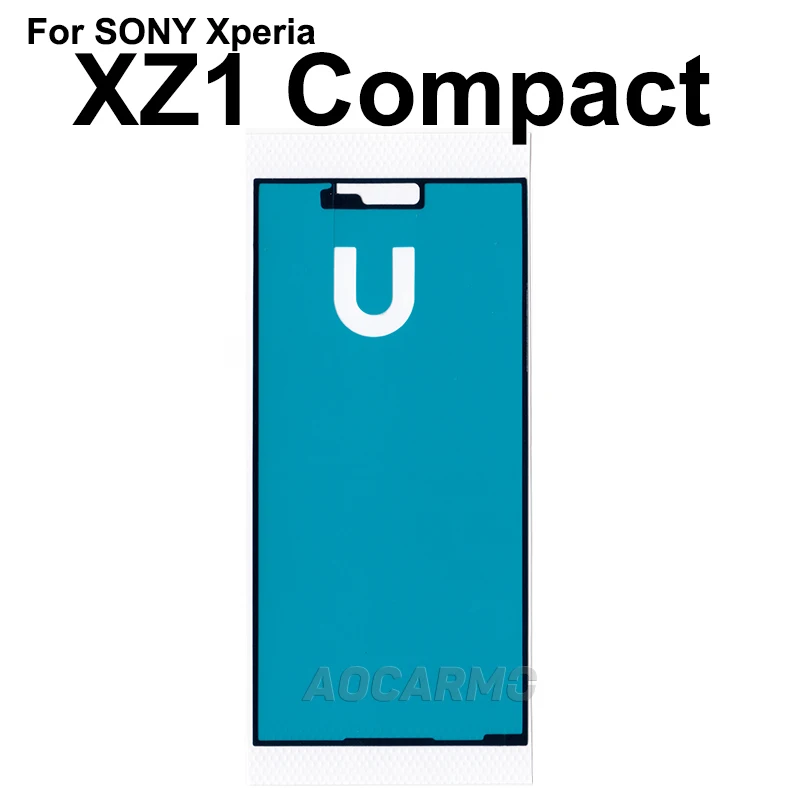 شريط لاصق بشاشة lcd أمامية من Aocarmo لسوني إكسبيريا xz1 مدمج xz1mini xz1c g8441 g8442
