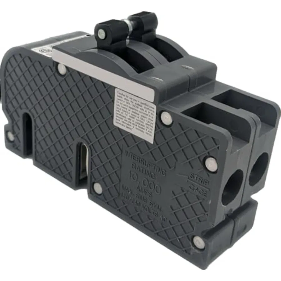 

UBIZ250-1 - 50 Amp 1-1/2 in 2-Pole Zinsco QC50 Compatible Circuit Breaker, ETL Listed, Safe and Reliable Replacement