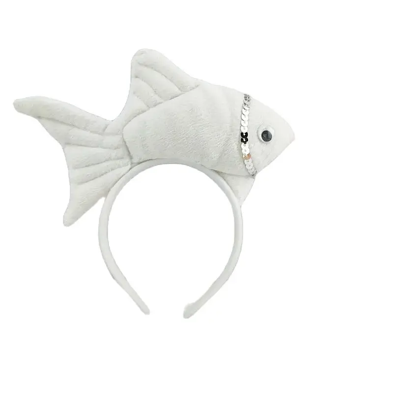 Neues Design Tier Rollenspiel Goldfisch Cosplay kleinen Fisch Stirnband Kostüm Halloween Leistung