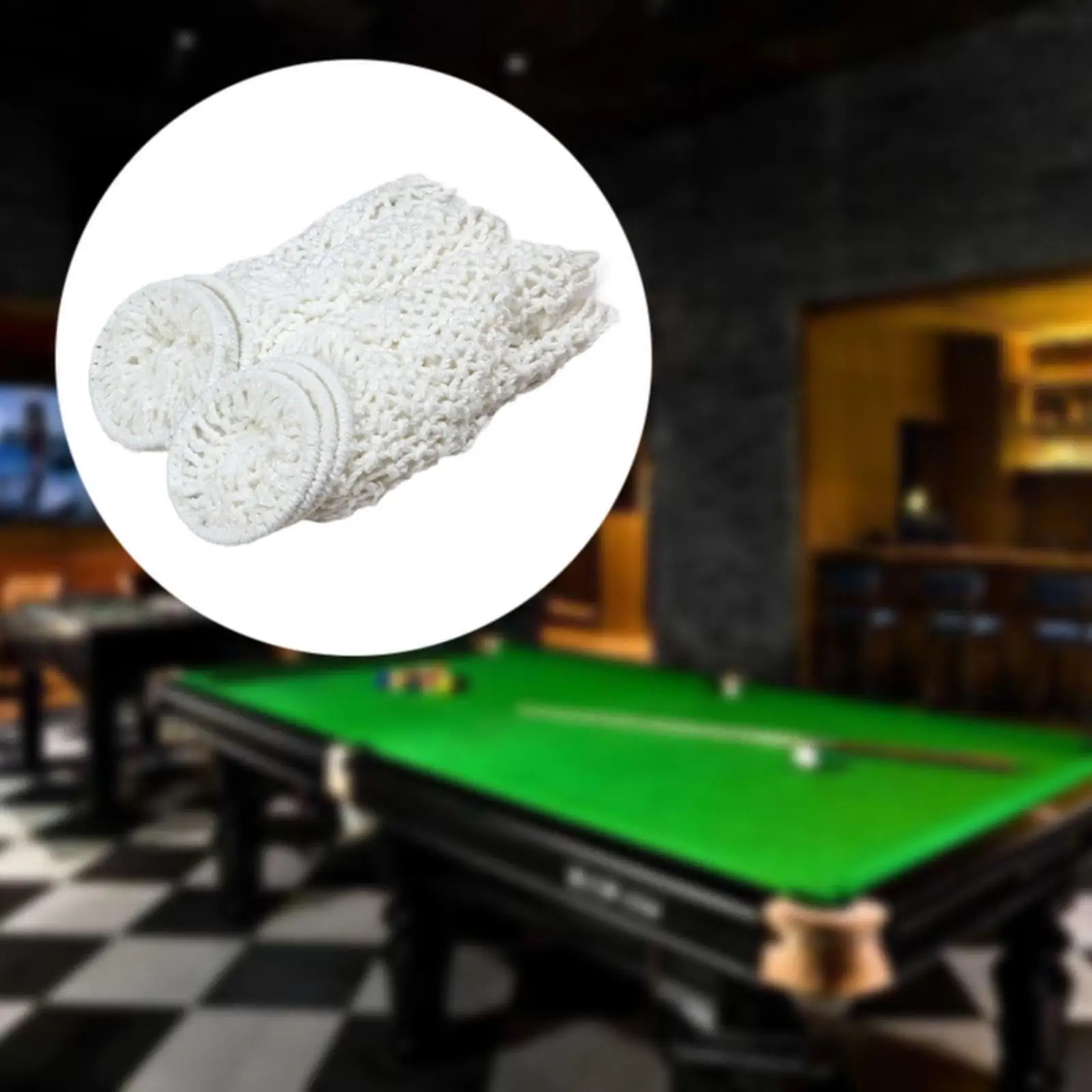 

Прочный хлопковый сетчатый комплект для ремонта карманов бильярдного стола, замена для карманов для шаров бильярдного стола