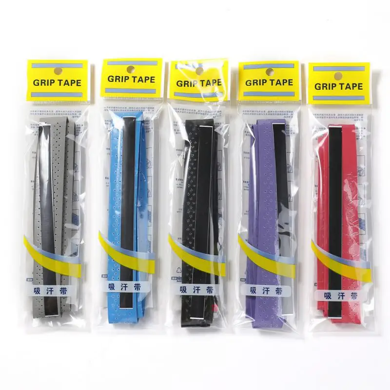 브랜드 미끄럼 방지 라켓 그립, 배드민턴 오버 그립, 스웨트 밴드, 야외 스포츠 액세서리, 테니스 테이프, 핸드 그립, 6 가지 색상