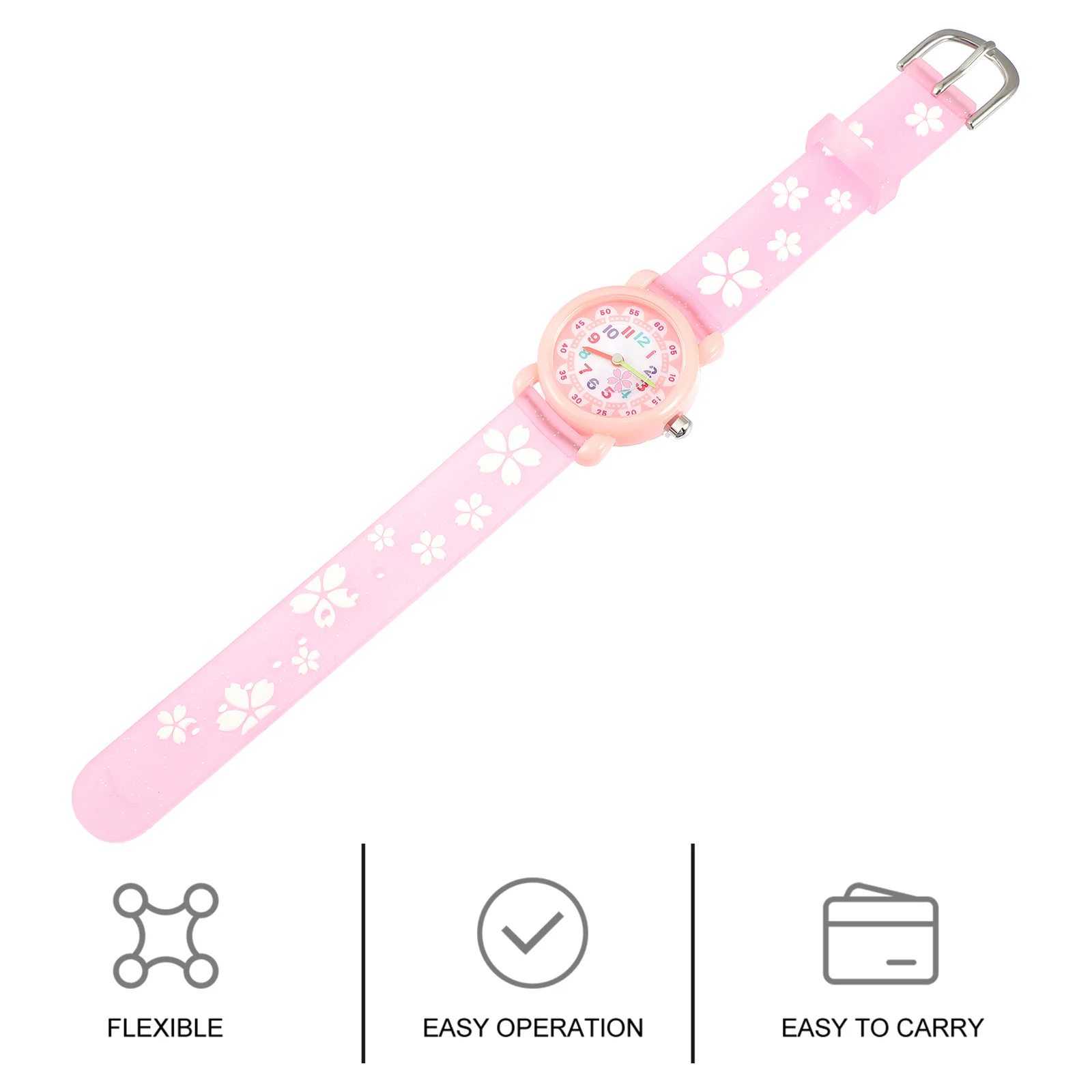 Cartoon Quartz Watch Kids Wristwatch High Quality Materials Comfortable Wear Stylish Lovely Match Clothes Teach Time